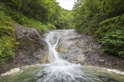 北海道神之水溫泉瀑布 卡姆伊瓦卡的地熱奇景（北海道）
