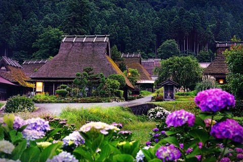 京都美山茅草屋村 日本之美的樸素詩篇（京都府）