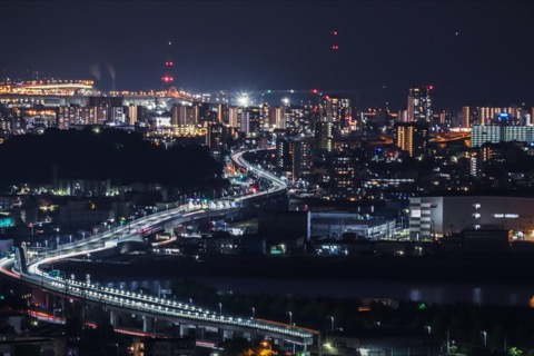 廣島夜色，靜謐的城市光影（廣島縣）