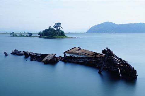 大根島的靜默——半世紀廢船的沉默證詞（島根縣）