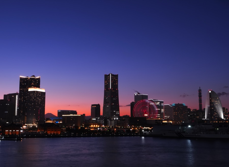 横浜の夜景（神奈川県）