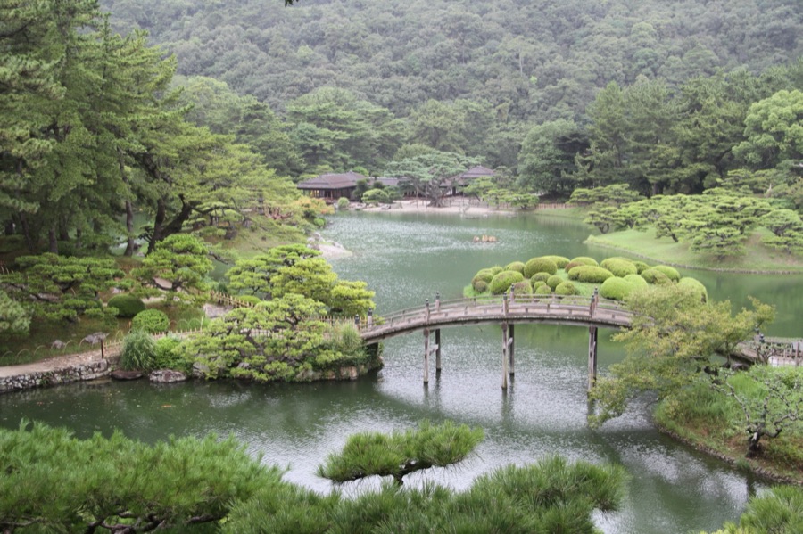 香川　高松市　栗林公園（香川県）