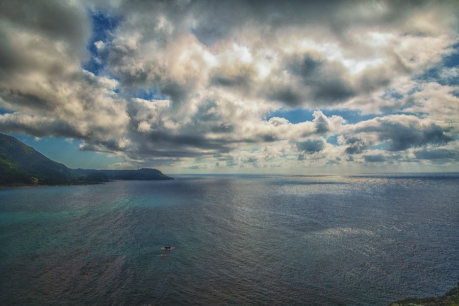 新潟県 夏空（外海府・佐渡ヶ島）（新潟県）