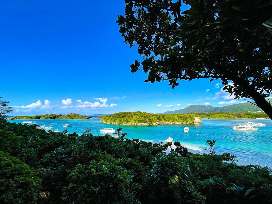 絶景なり、川平湾（沖縄県）