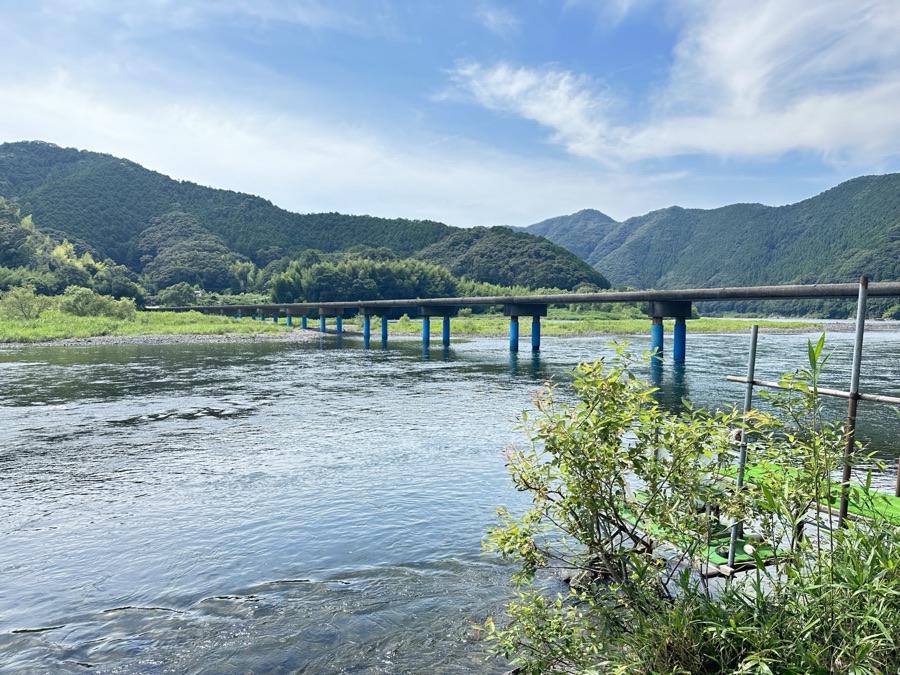 四万十川　佐田沈下橋（高知県）