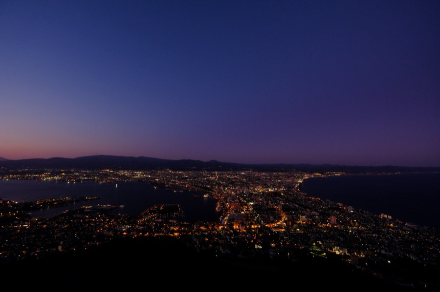 The evening is going to the night...（北海道）