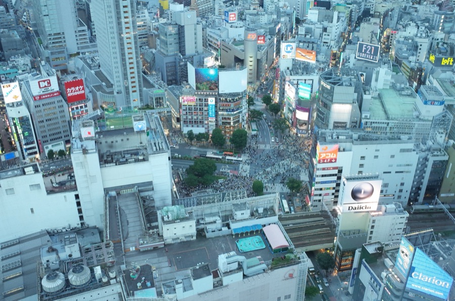 渋谷センター街交差点（東京都）
