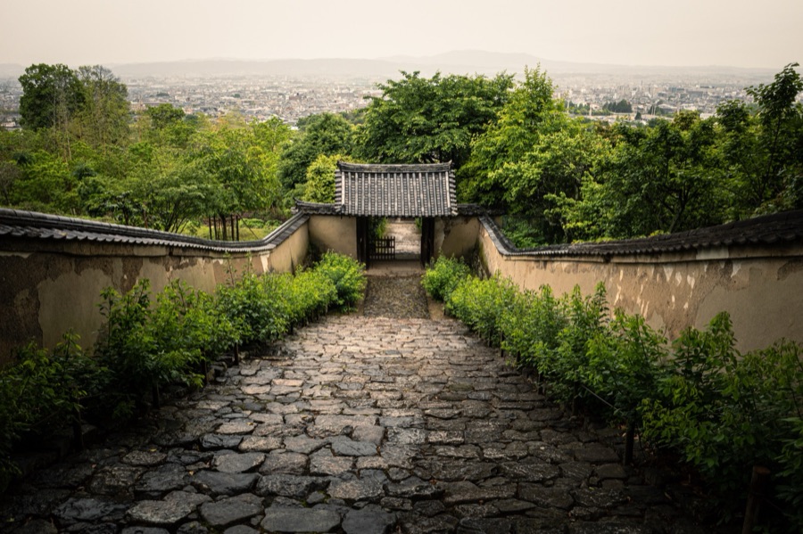百毫寺からの眺望（奈良県）