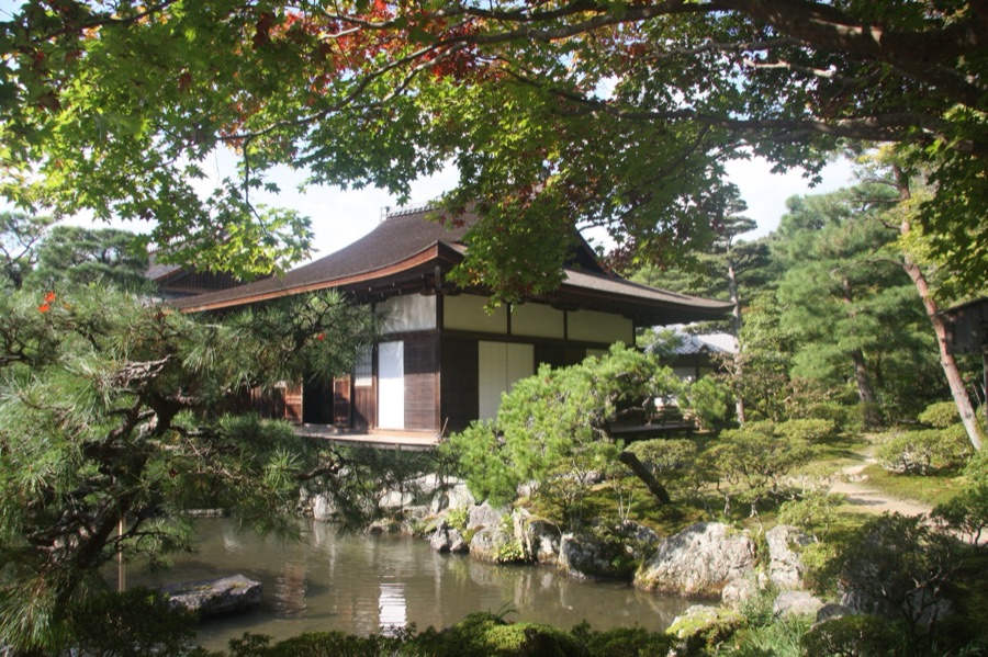 京都　銀閣寺の東求堂（京都府）