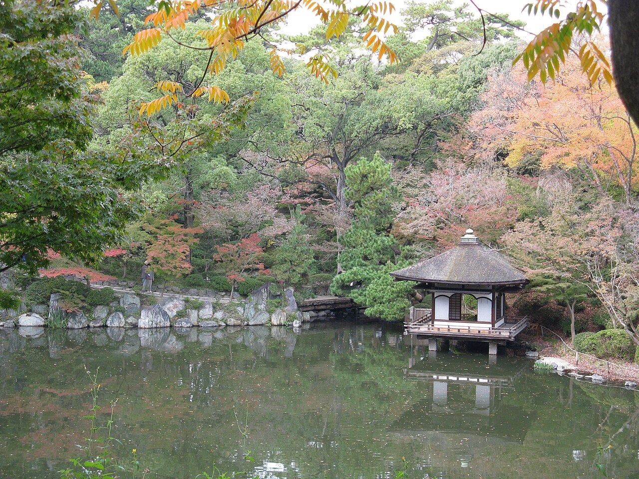 和歌山城紅葉溪庭園（資料照片）