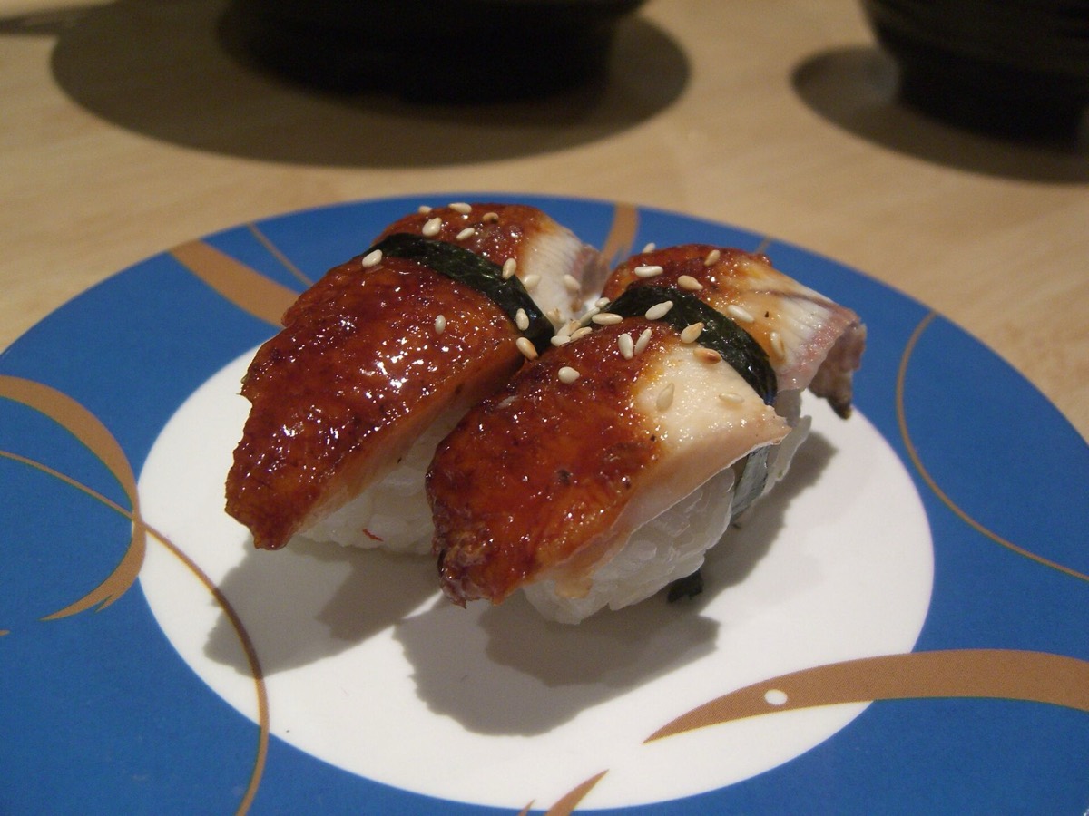 鰻魚握壽司（資料照片）